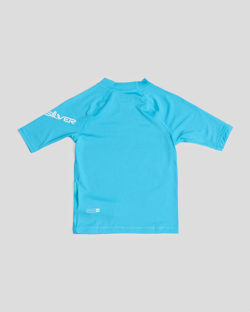 Quiksilver All Time Toddler's Short Sleeve Rash Vest for Mens