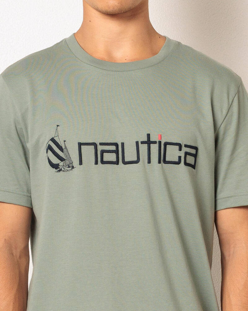 NAUTICA Lowercase Logo T-Shirt for Mens