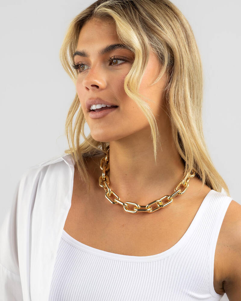 Karyn In LA Chunky Chain Necklace for Womens