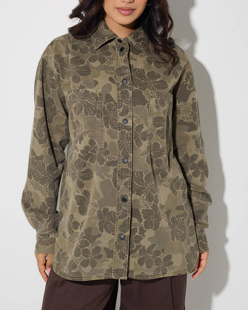 Rip Curl Paradise Camo Shirt for Womens