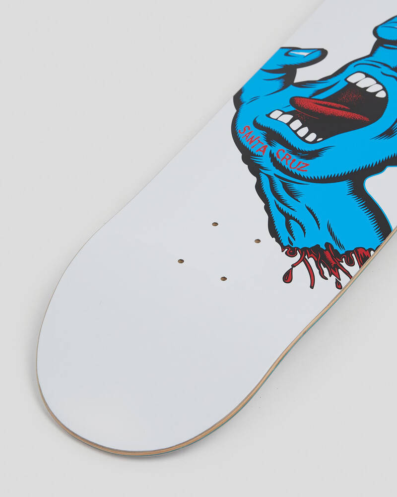 Santa Cruz Screaming Hand 8.25" Skateboard Deck for Unisex