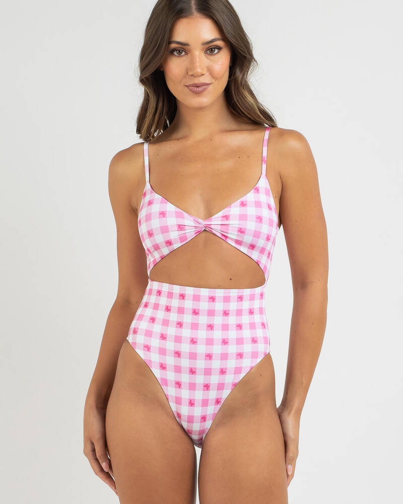 Topanga Bobbi Cut Out One Piece Swimsuit for Womens