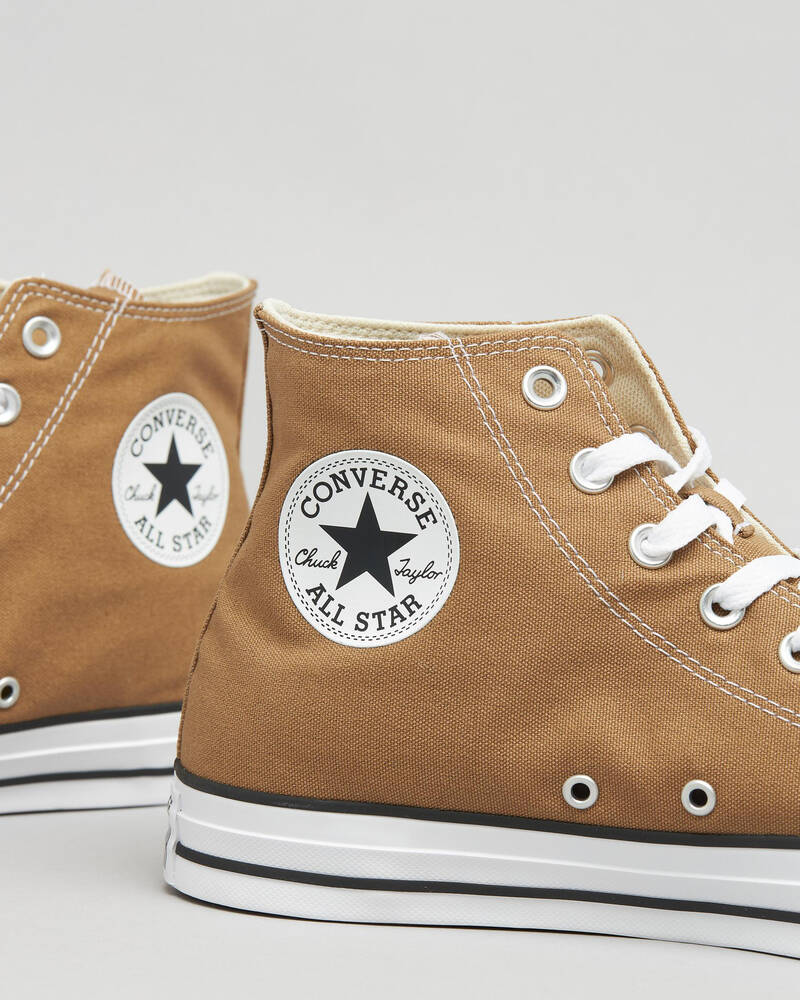 Converse Chuck Taylor All Star Hi-Top Shoes In Sand Dune/white/black ...