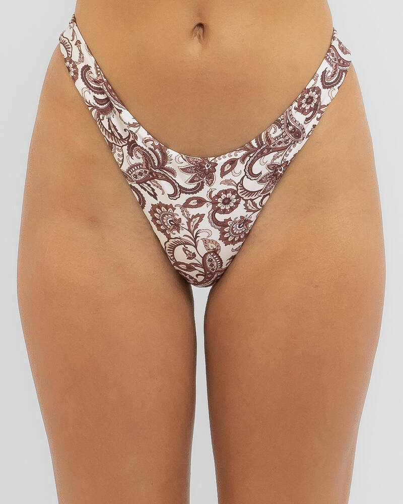 Kaiami Tamara High Cut Bikini Bottom for Womens