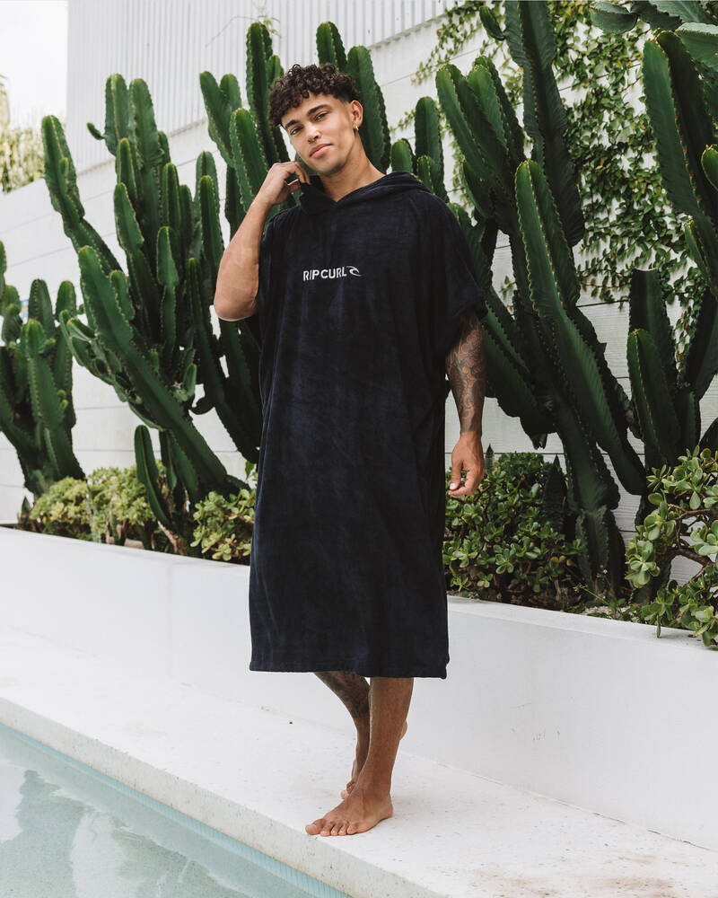 Rip Curl Brand Hooded Towel for Mens