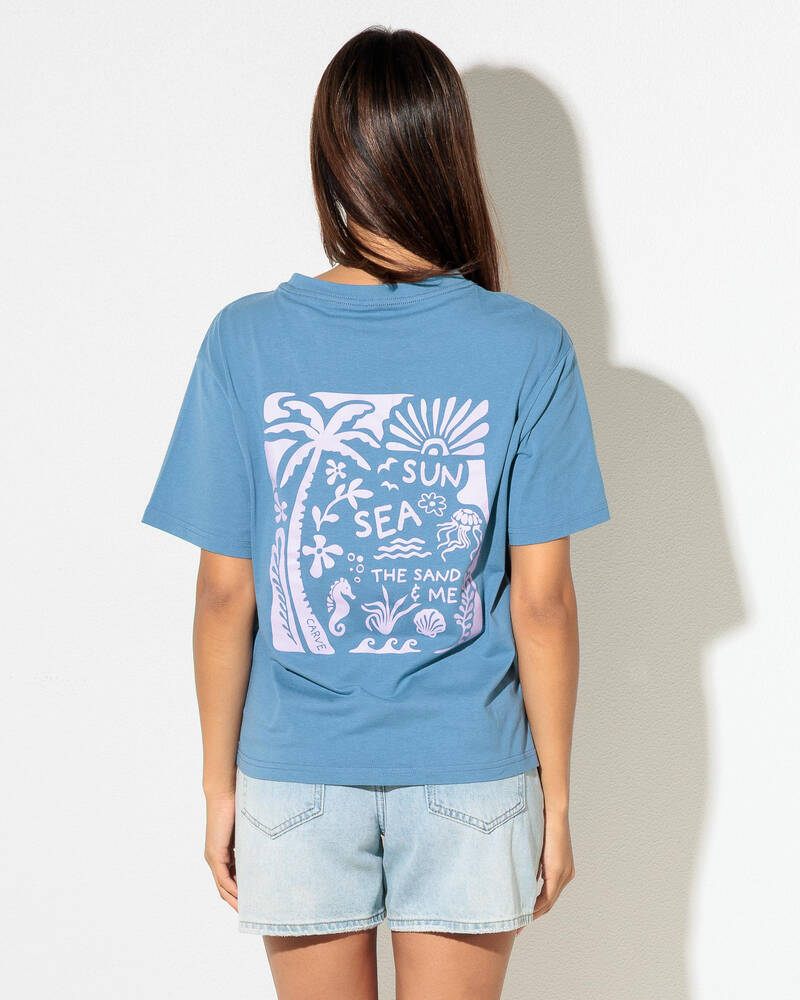 Carve Ocean Lover T-Shirt for Womens