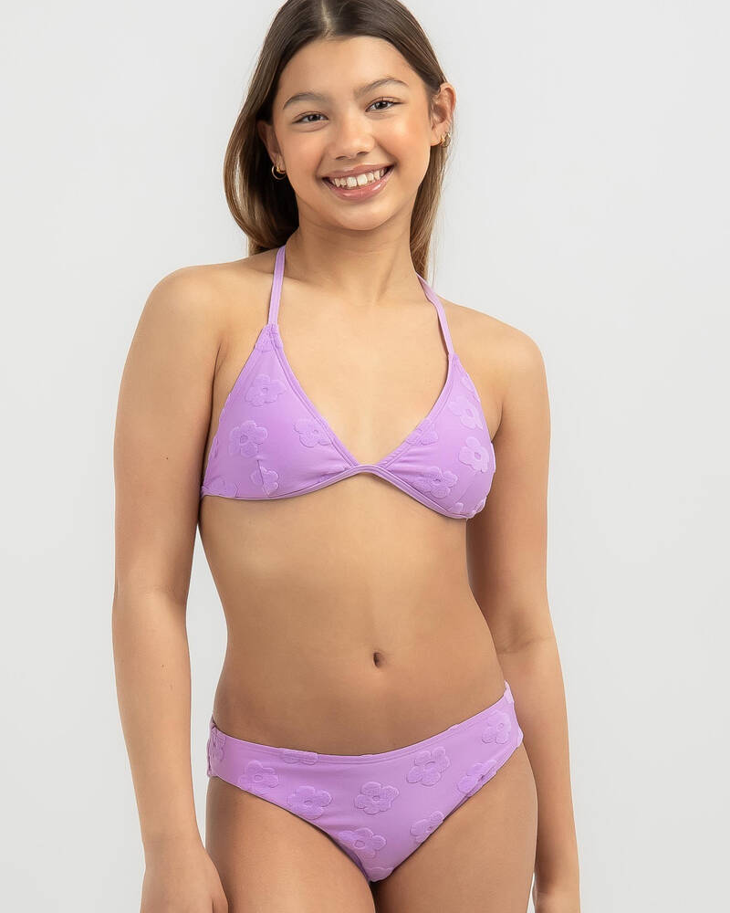 Kaiami Girls' Meadow Triangle Bikini Set for Womens