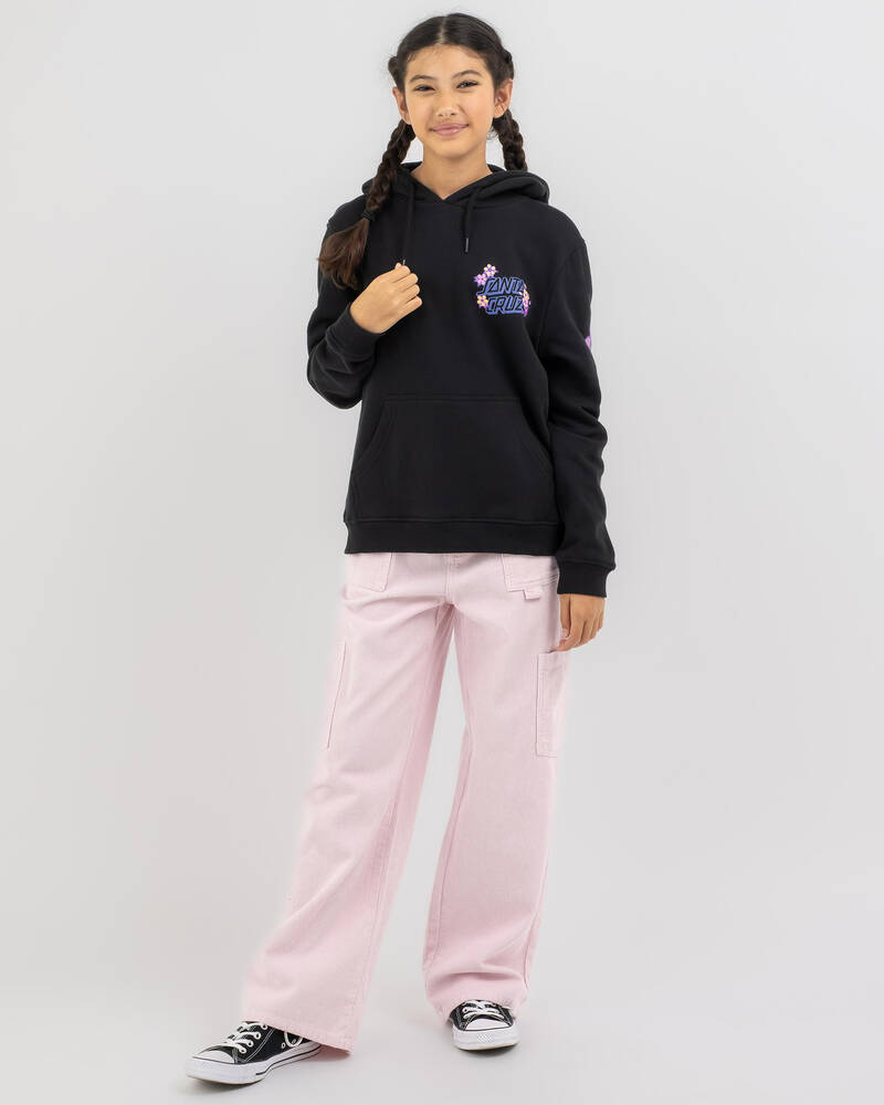 Santa Cruz Girls' Blooming Stack Hoodie for Womens