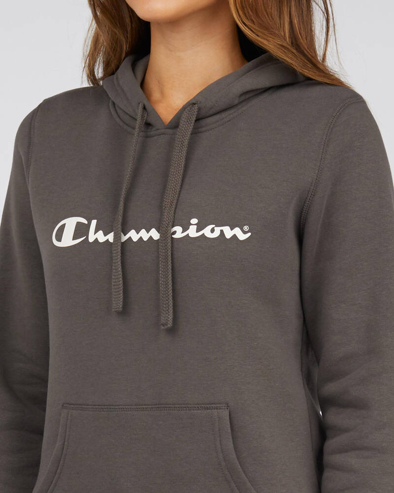 Champion Logo Hoodie for Womens