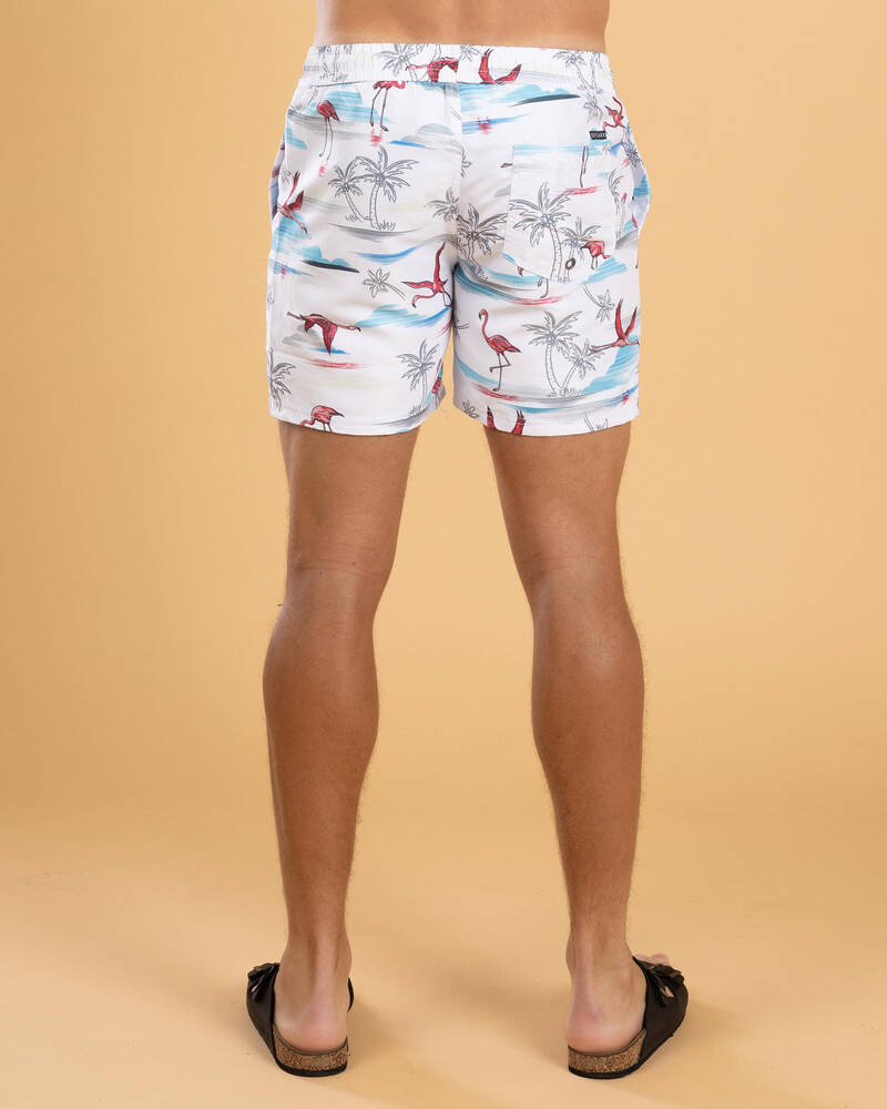 Skylark Alcove Elastic Waist Board Shorts for Mens