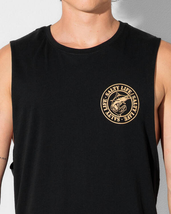 Salty Life Once Bitten Muscle Tank for Mens