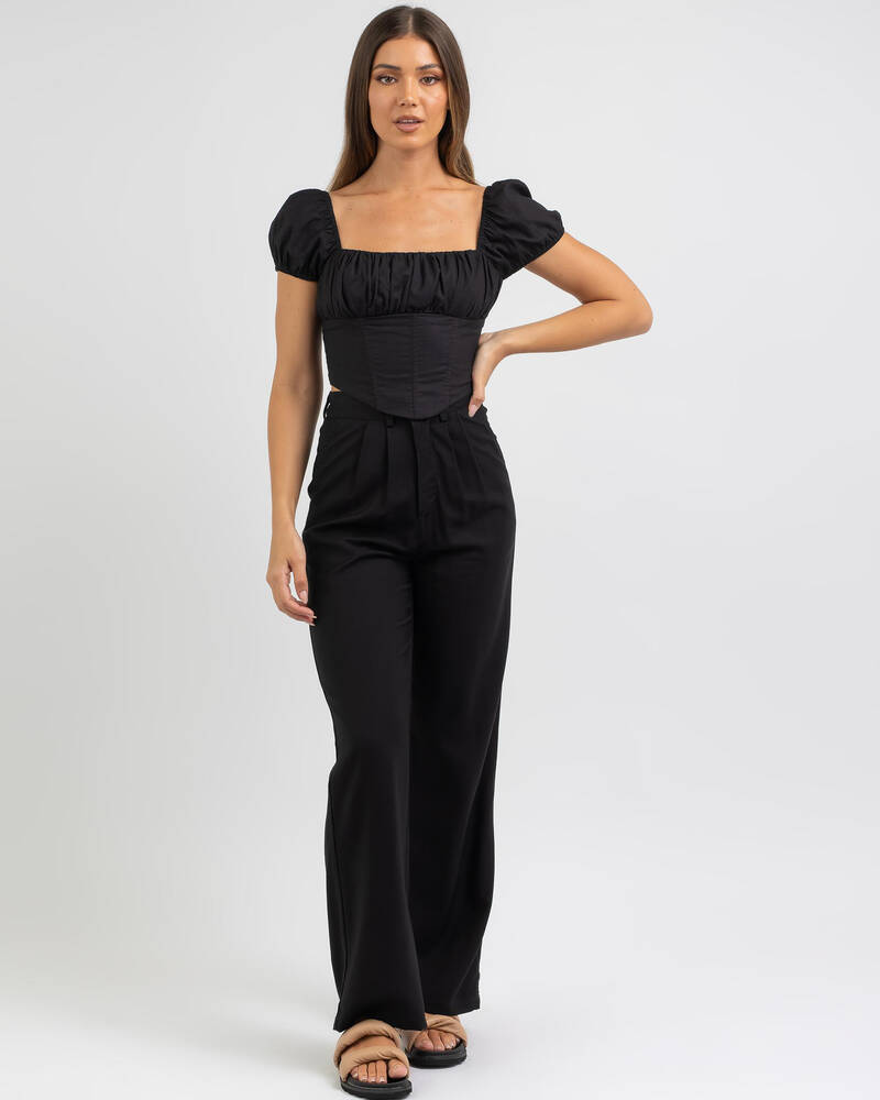 Mooloola Styles Corset Top for Womens