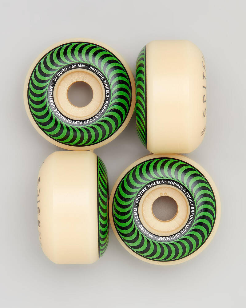 Spitfire F4 Classic 99D 52mm Skateboard Wheels for Unisex image number null
