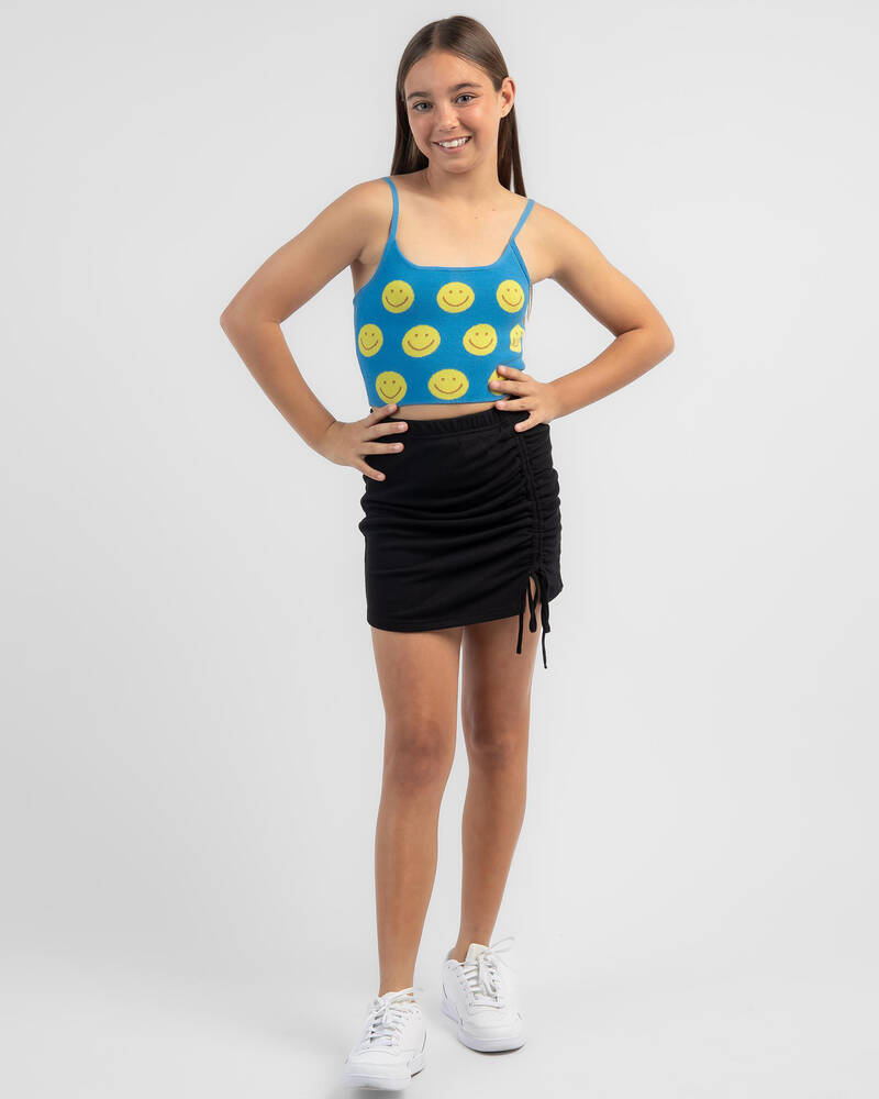 Ava And Ever Girls' Smiley Knit Top for Womens