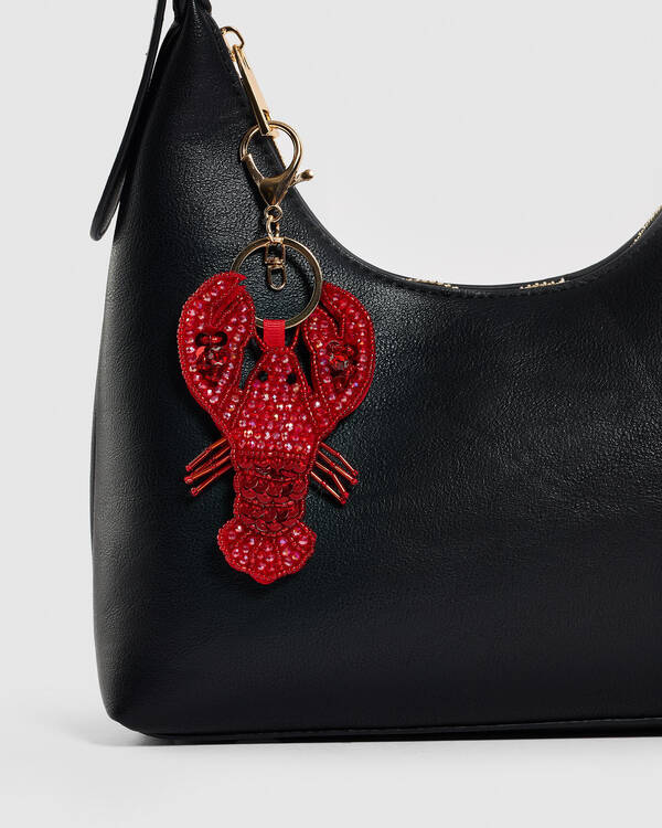 Karyn In LA Beaded Lobster Bag Charm for Womens