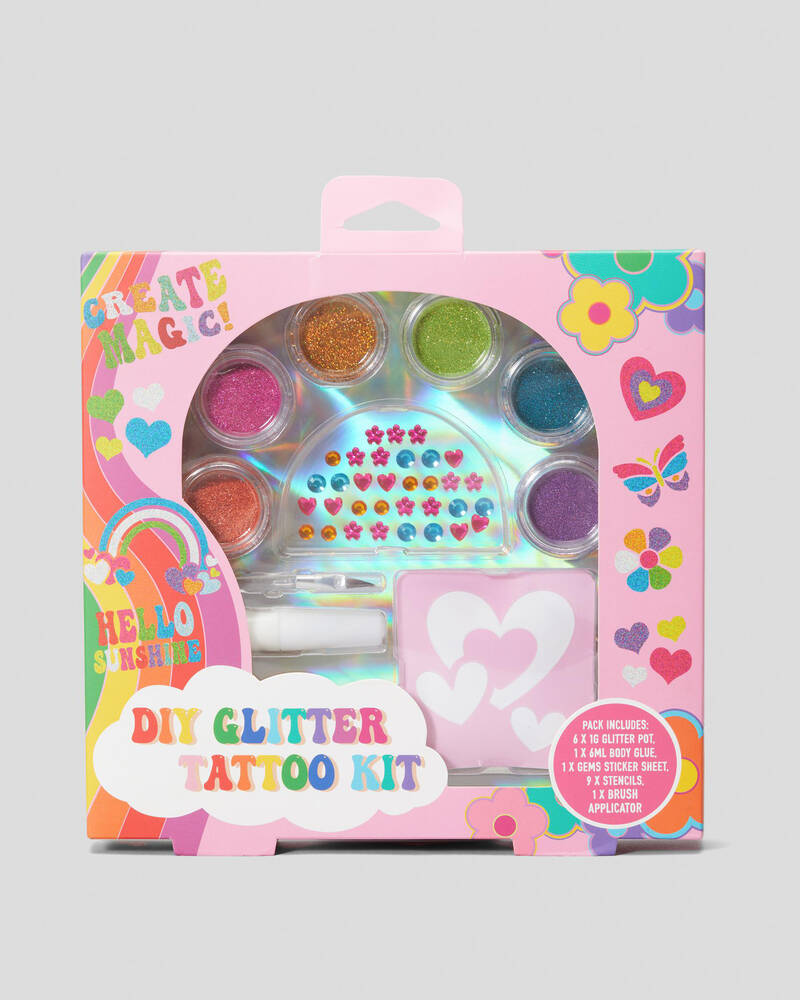 Mooloola Love Life Glitter Tattoo Set for Womens