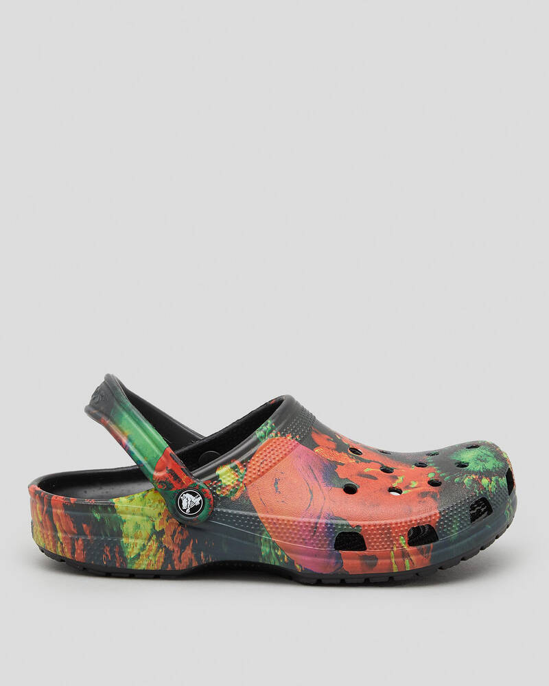 Crocs Classic Cyber Beach Clogs for Unisex image number null