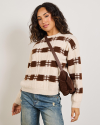 Ava And Ever Orion Crew Neck Knit Jumper for Womens image number null