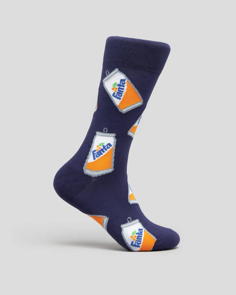 FOOT-IES Fanta Cans Socks for Mens