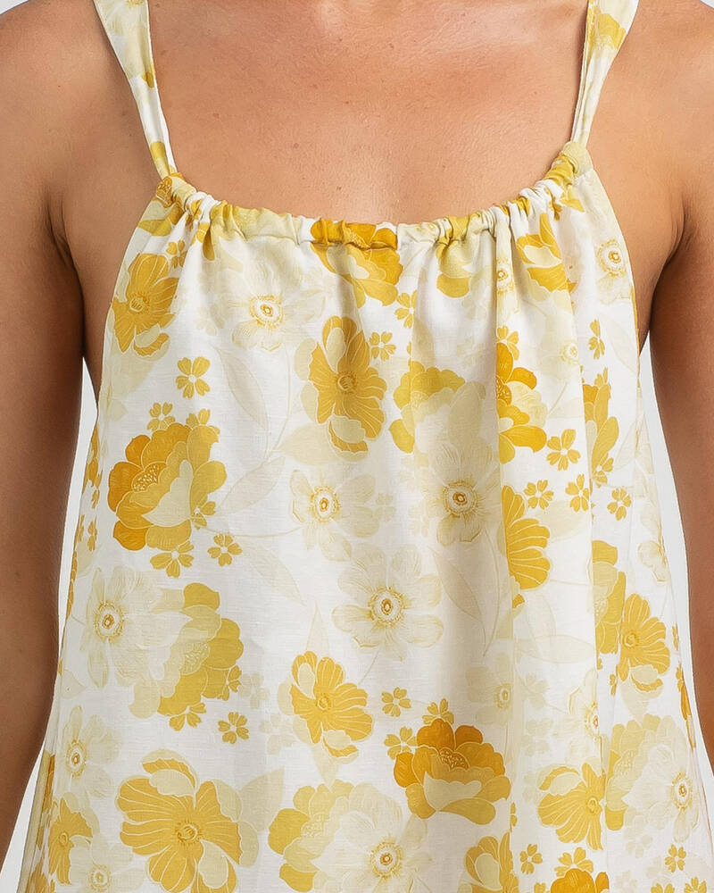 Rhythm Harmony Floral Mini Dress for Womens