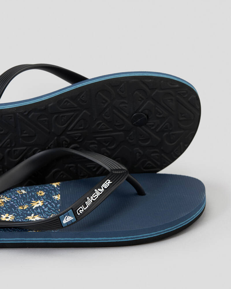 Quiksilver Molokai Panel Thongs for Mens