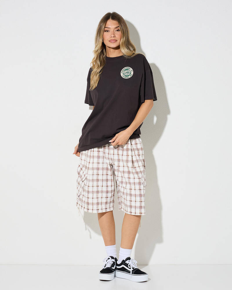Santa Cruz MFG Dot Oversized T-Shirt for Womens