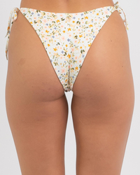 Rhythm Lavinia Tie Side Bikini Bottom for Womens image number null