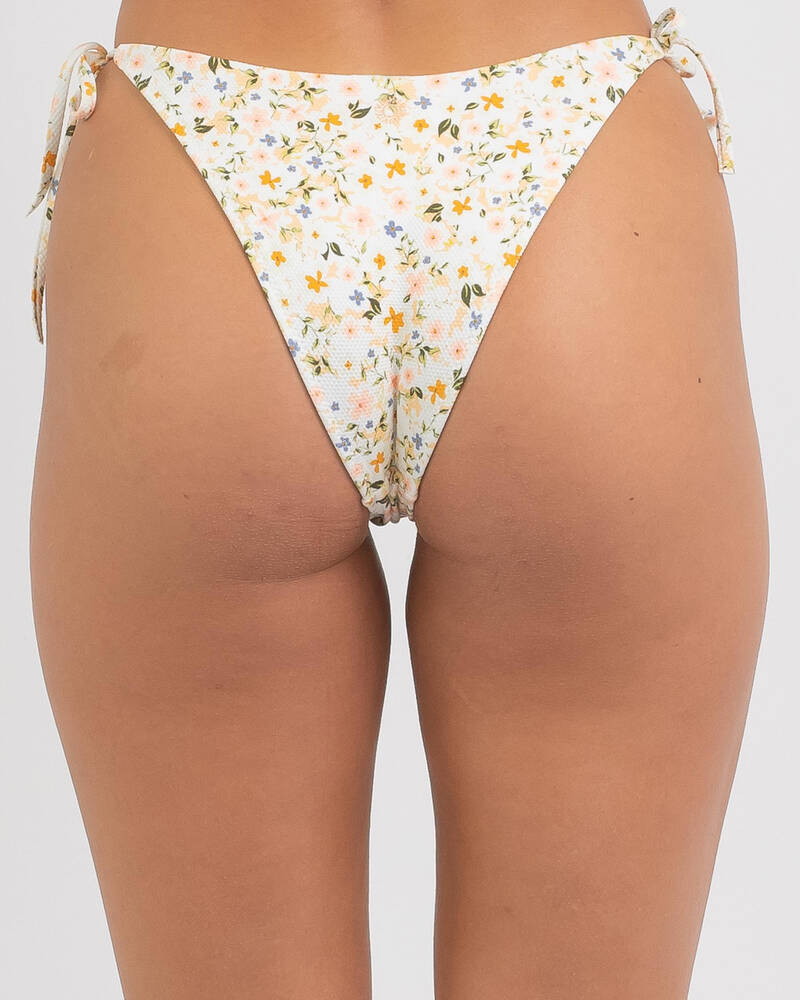 Rhythm Lavinia Tie Side Bikini Bottom for Womens