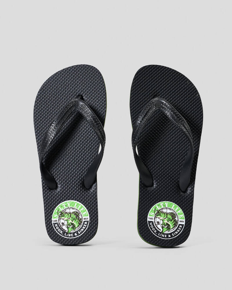Salty Life Boys' Hooked Thongs for Mens