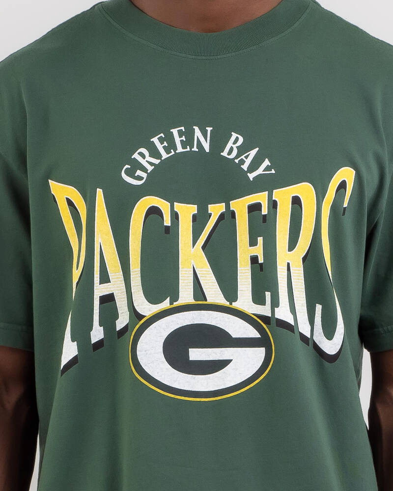 Majestic Green Bay Packers Vintage Arch State T-Shirt for Mens