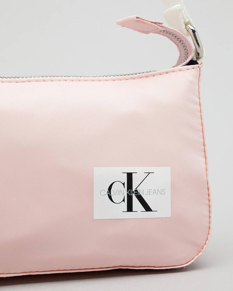 Calvin Klein Logo Strap Hand Bag for Womens