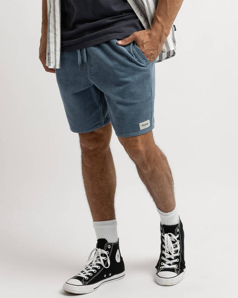 Rhythm Cord Jam Walk Shorts for Mens