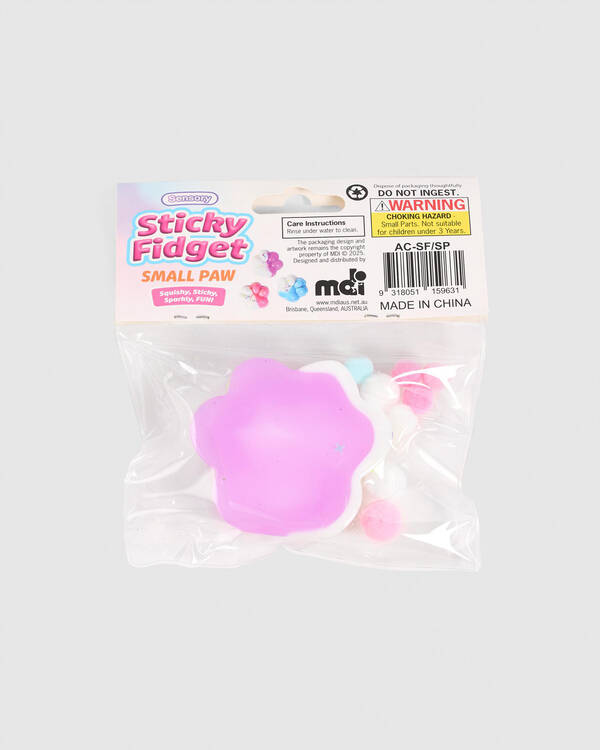 Get It Now Small Sticky Paw Squishy Fidget Toy for Unisex