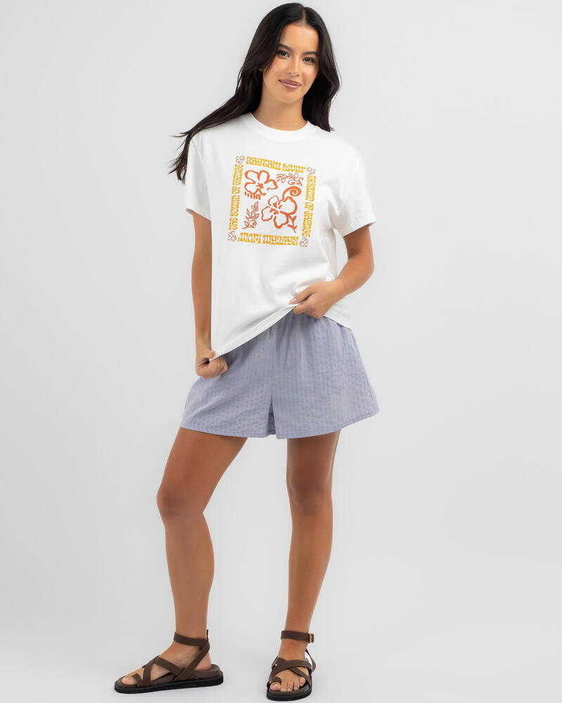 Rhythm Islander Band T-Shirt for Womens