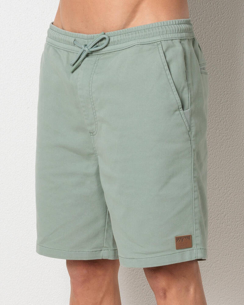Lucid Division Elastic Waist Shorts for Mens