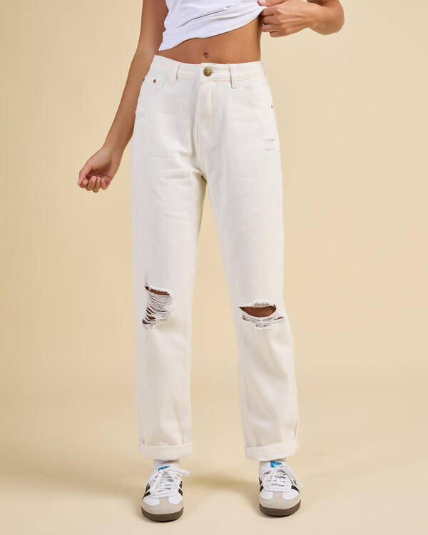 Dixie Mom Coloured Jeans