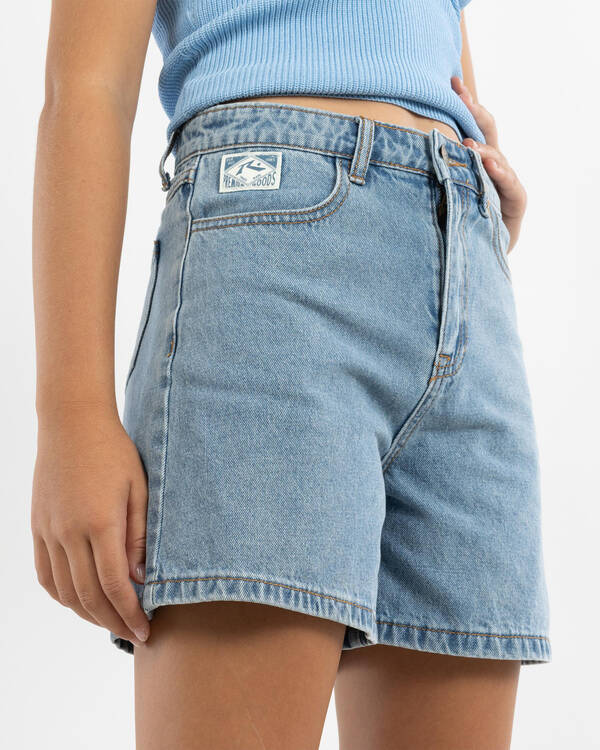 Cyprus High Denim Shorts
