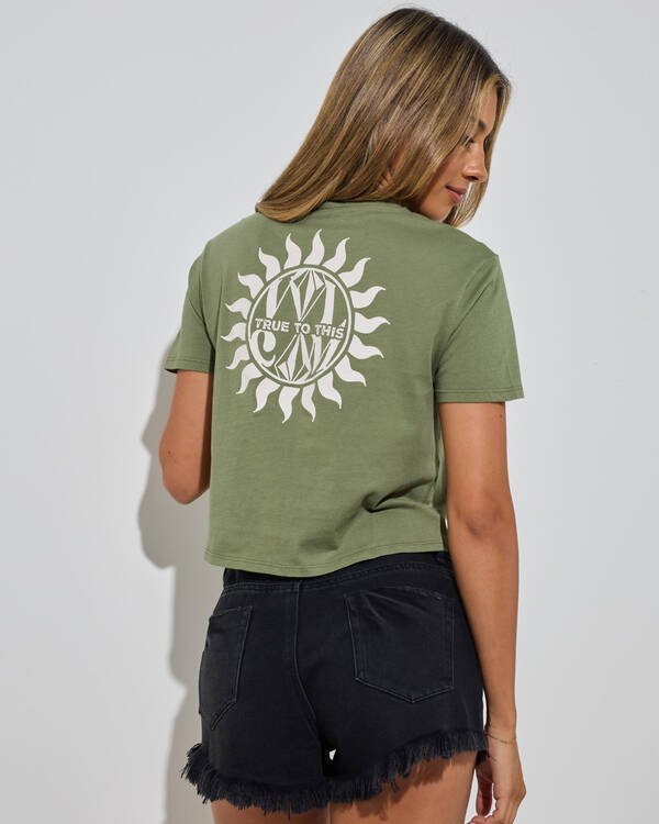 Dial Cropped T-Shirt