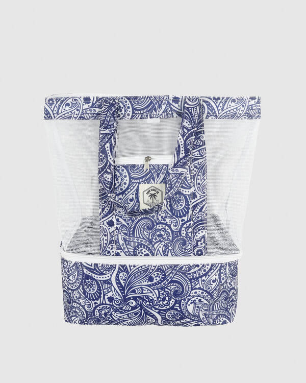 Tahitian Blue 2 In 1 Beach Cooler Bag