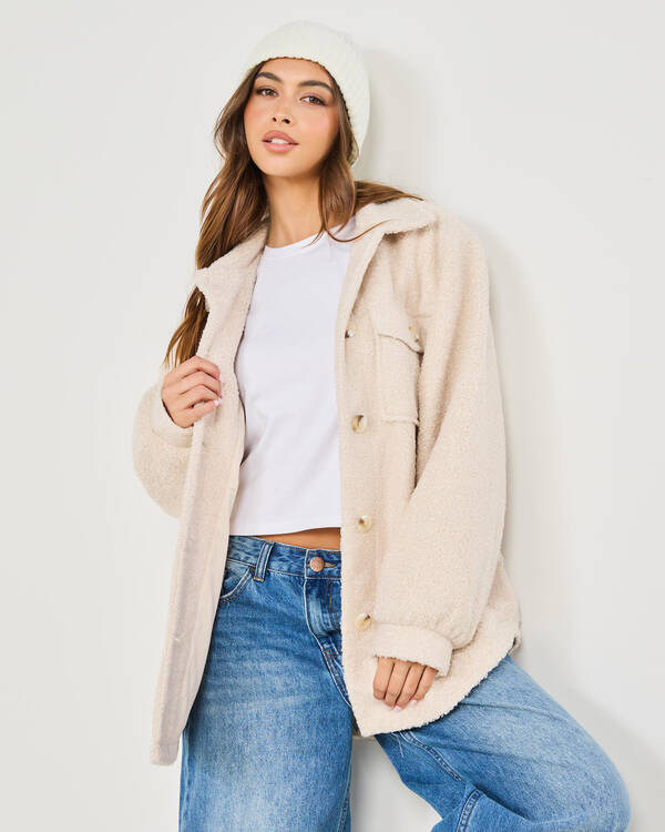 Houston Soft Boucle Shacket