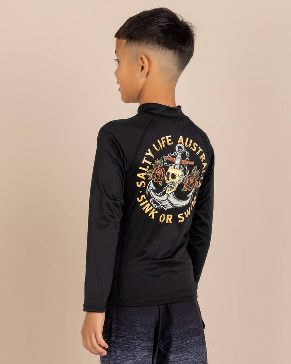 Sink Or Swim Long Sleeve Rash Vest