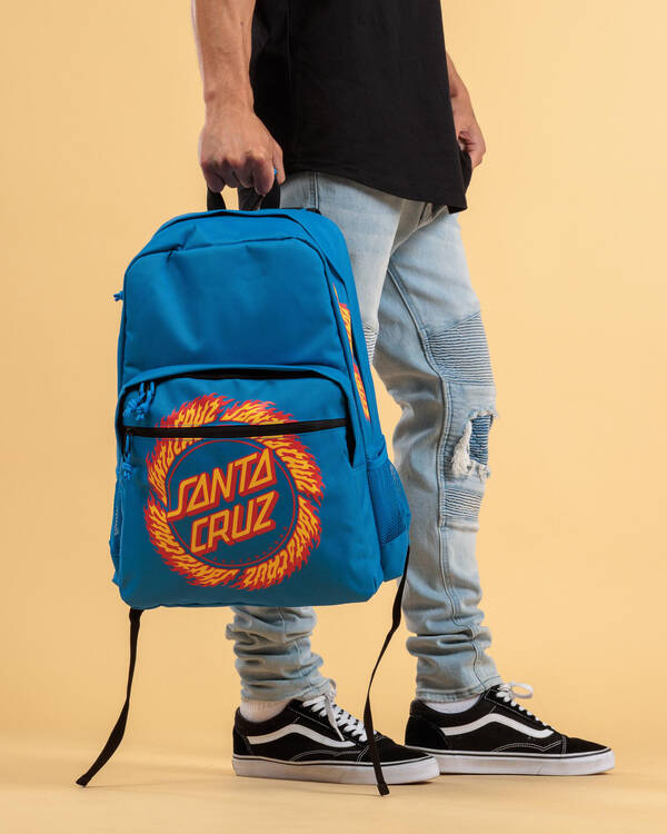 Flame Ringed Dot Backpack