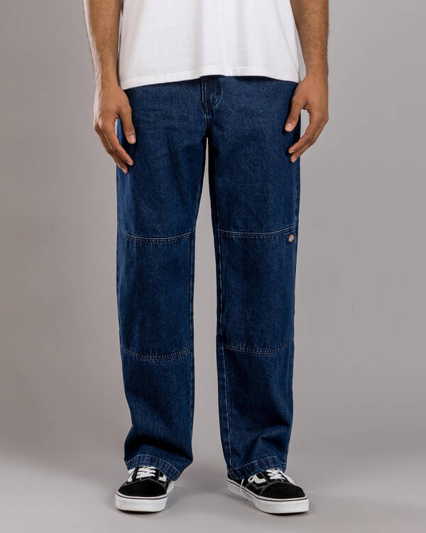Double Knee Denim Pants
