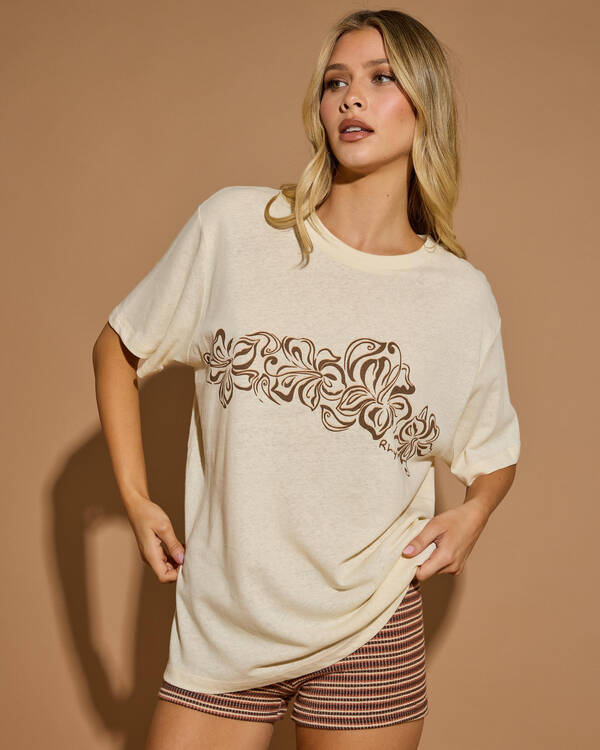 Hibiscus Oversized T-Shirt