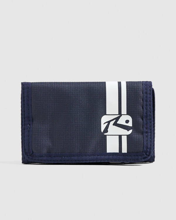 White Lines Tri-Fold Wallet