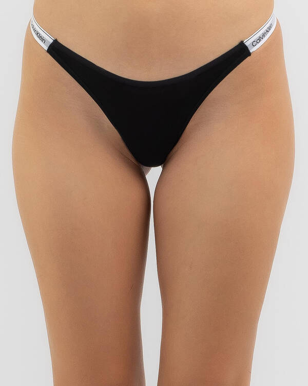 Modern Logo String Thong