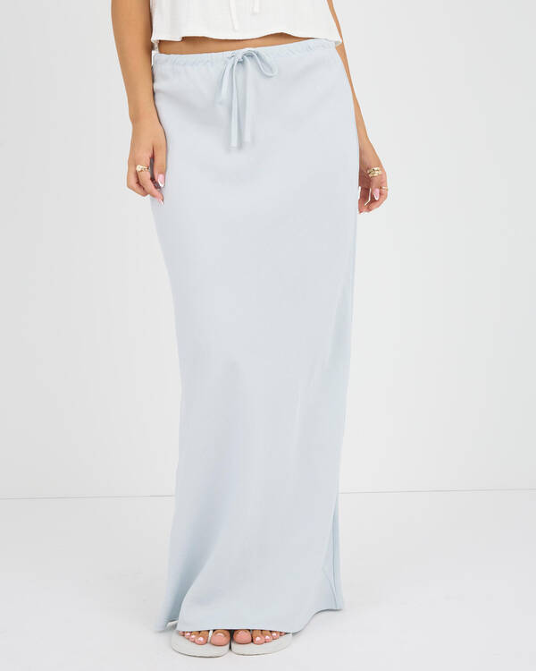 Bias Cut Maxi Skirt