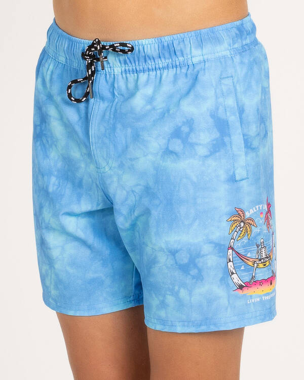 Relative Elastic Waist Shorts