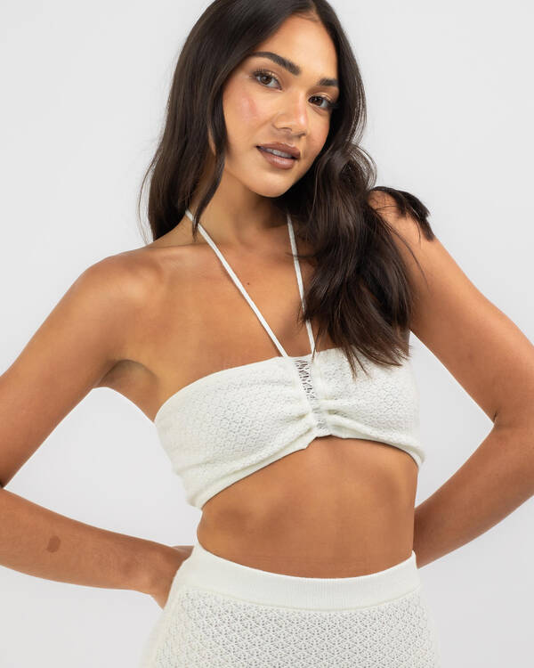 Kensington Knit Crop Top