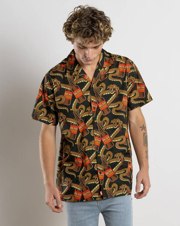 King Brown Short Sleeve Shirt